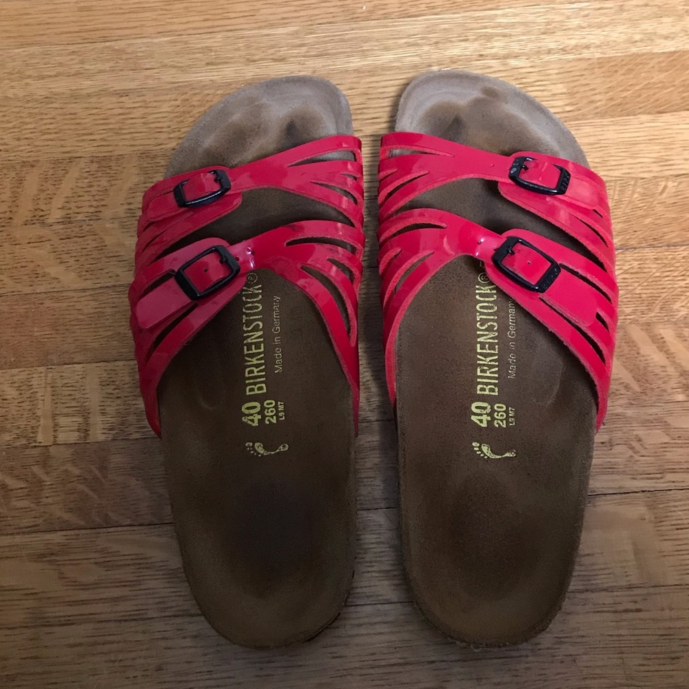 Birkenstock Red - Size 40 - 9/10